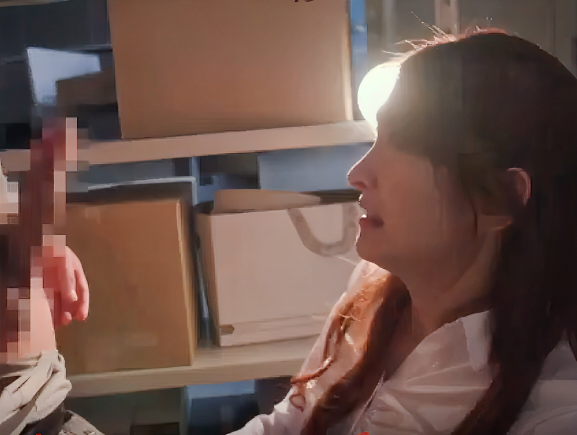 【屈辱OL】”いやよ…こんなデカいの無理…”変質的に付きまとっていた男上司がついに牙を剥き美女を犯す■神菜美まい