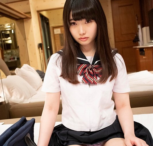 【黒髪美女】生真面目そうな女子高生がお小遣いが欲しくてセックスしたら理性忘れてヤバい表情にｗ〈友利ほのか〉