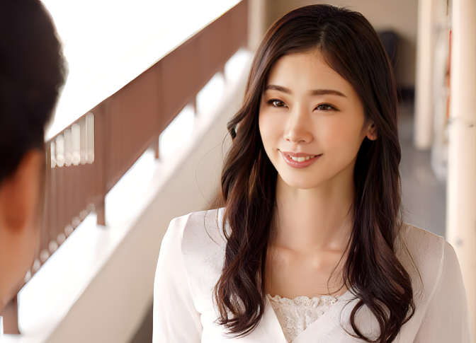 【隣の美人若妻】ボロいアパートに突然美女が引っ越してきたが甘い声で誘惑してこられ若造は耐えれずに…■小松杏