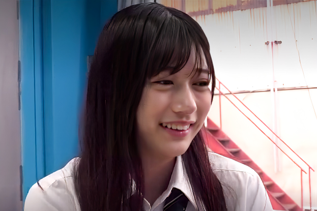 【マジックミラー号】ウブな10代の美少女JK達をプロのAV女優が変態教育！恥じらいながらも男のアレに興味津々で…