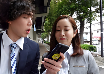 【エロい女上司】真面目な女先輩が飲み会で酔って大胆な無自覚スキンシップに若い部下の股間はフル勃起…■篠田ゆう