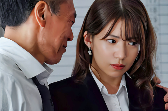 【人妻レイプ】「責任は取ってもらうからな？」スレンダー体型のギャル風OL妻が濡れ衣着せられ媚薬でキメセクされちゃう！