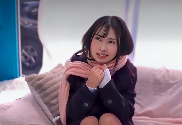 【MM号】”こんなの…アソコに入るのかな…？///”ウブで大人しそうな女子に男の象徴を見せつけたらマジマジと興味津々で…