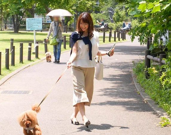 【奥様レイプ】”お願いします！なんでもしますから許して…”散歩中に起きた不慮の事故で怪我をした男が示談種付け調教！